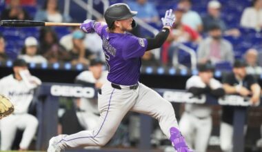 Hunter Goodman's homer lifts Rockies, snaps 22-series losing streak