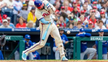 Castellanos hits a grand slam, Phillies complete 3-game sweep of Blue Jays