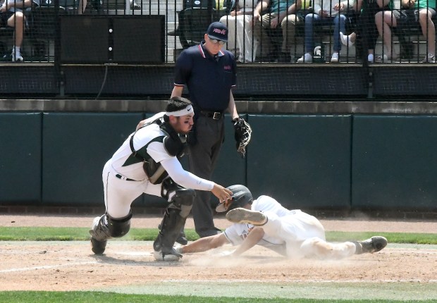 Marine City beat Olivet, 8-5, in a Division 3 baseball...