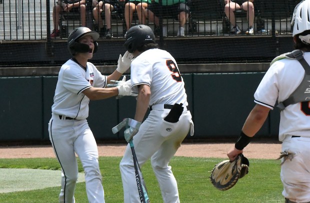 Marine City beat Olivet, 8-5, in a Division 3 baseball...