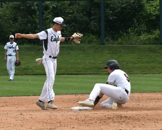 Marine City beat Olivet, 8-5, in a Division 3 baseball...