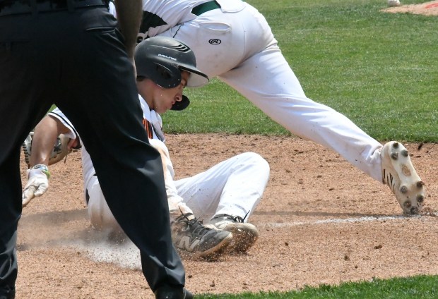 Marine City beat Olivet, 8-5, in a Division 3 baseball...