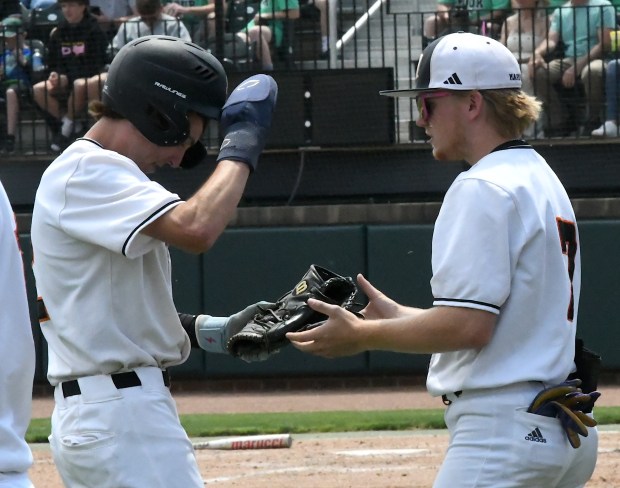 Marine City beat Olivet, 8-5, in a Division 3 baseball...