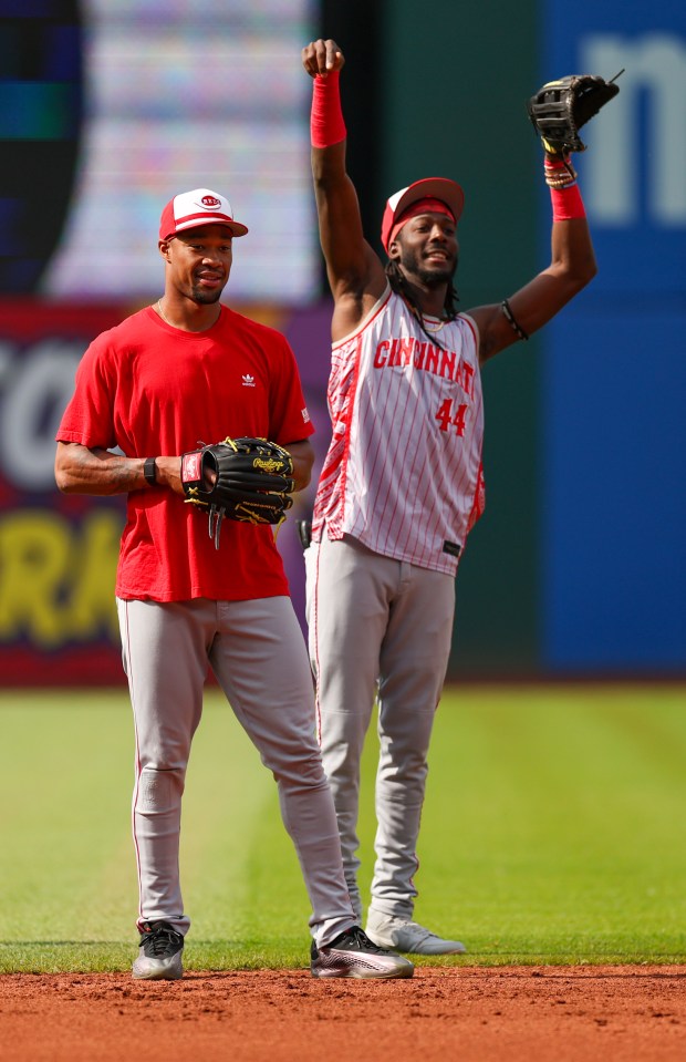 Tim Phillis' photos from Guardians-Reds on June 10, 2025.