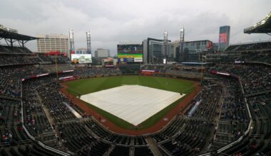 Start of Tuesday's Mets-Braves game in Atlanta delayed due to rain - SNY