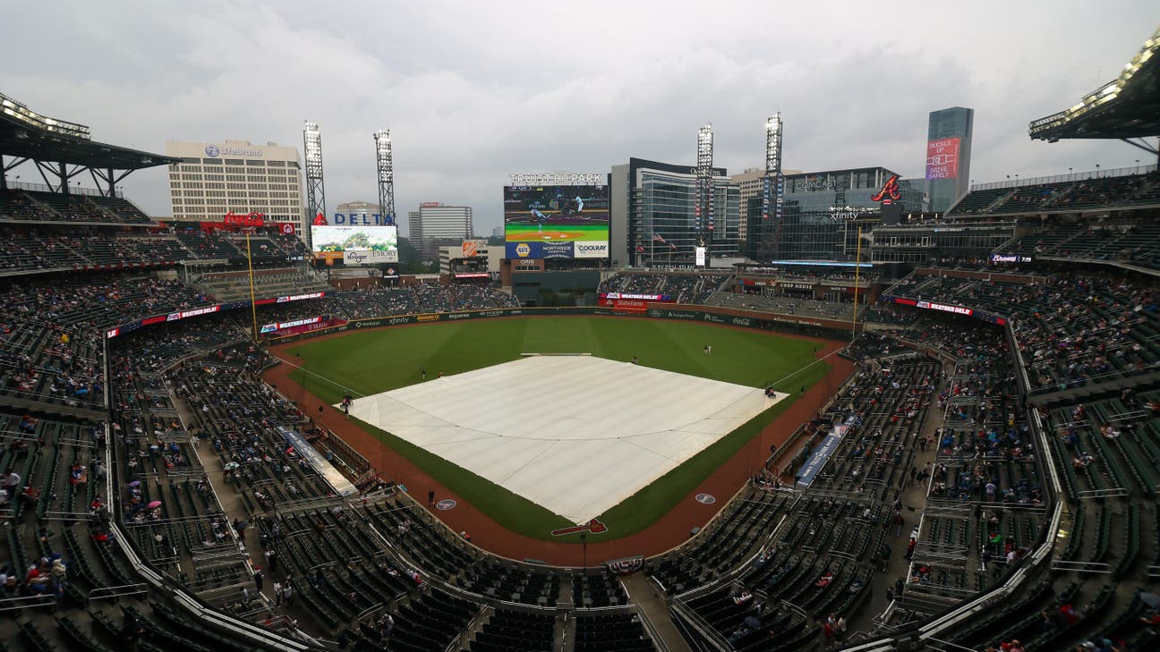 Start of Tuesday's Mets-Braves game in Atlanta delayed due to rain - SNY