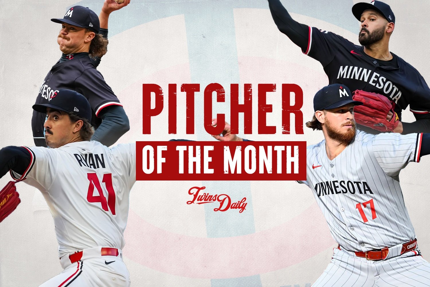 Minnesota Twins Pitchers of the Month - May 2025 - Twins