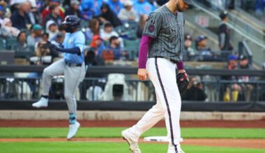 Tylor Megill struggles in Mets' loss to Rays with rotation questions emerging