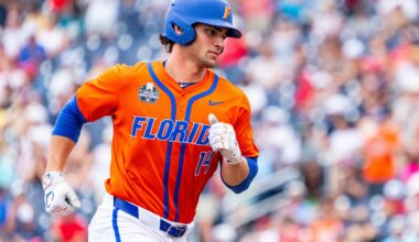 Former Gator Jac Caglianone set to make Royals MLB debut tonight at 7:45 PM