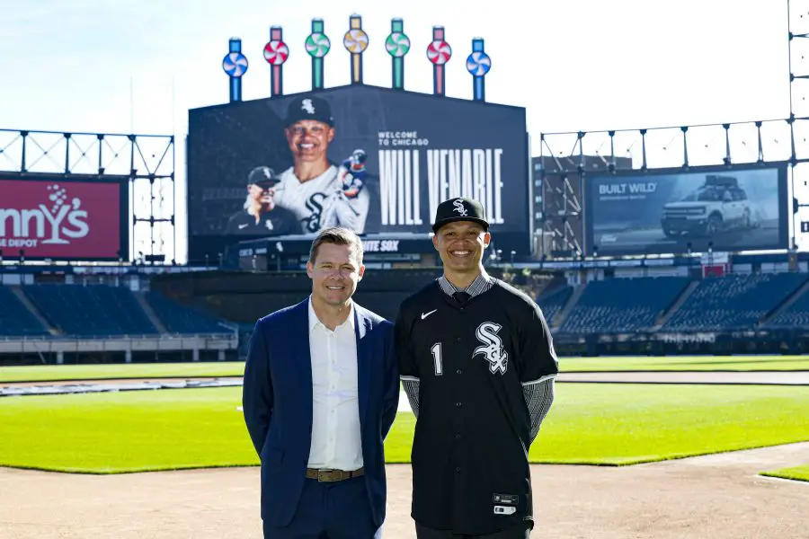 Chicago White Sox Chris Getz and Will Venable