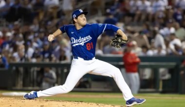 Surprise Dodgers Minor League Player Has Locker in Clubhouse