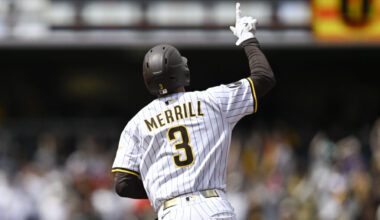 Padres Place Jackson Merrill On Concussion IL, Select Trenton Brooks