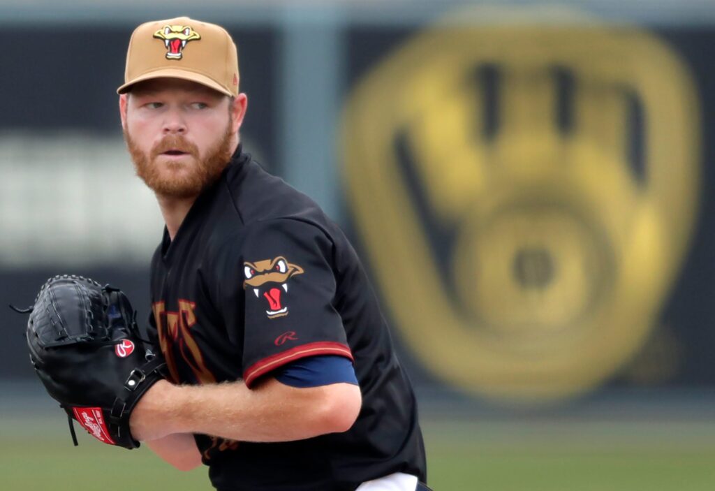 Brandon Woodruff Pulled Off Rehab Stint With Elbow Contusion