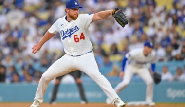 Dodgers Starting Pitcher With Team in San Diego Hinting at Roster Move