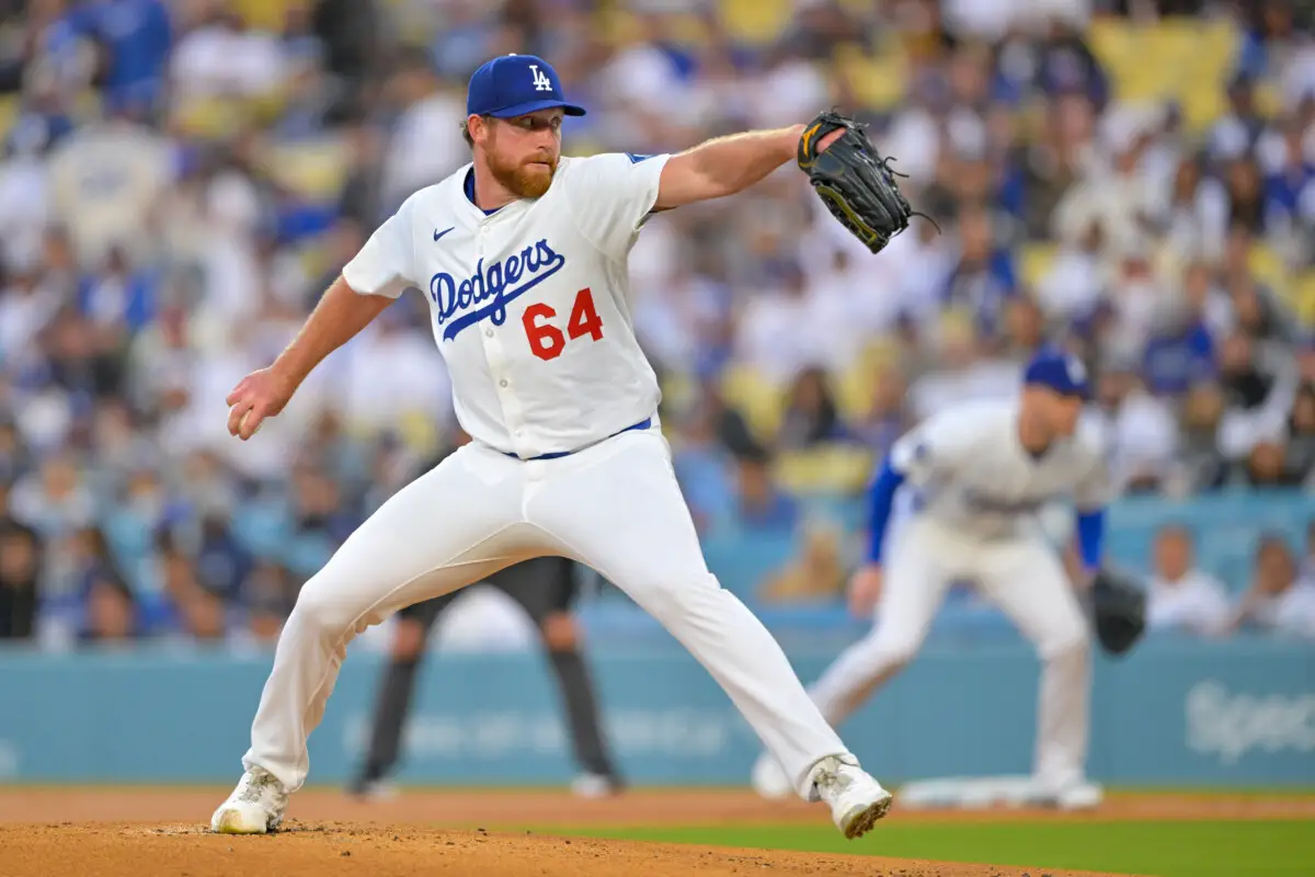 Dodgers Starting Pitcher With Team in San Diego Hinting at Roster Move