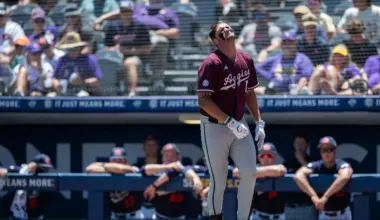 Jace LaViolette poised to follow Braden Montgomery's footsteps as Red Sox eye Texas A&M star in MLB Draft