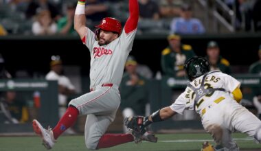 5 Phillies thoughts: Is it time to move Kyle Schwarber back to the leadoff spot?