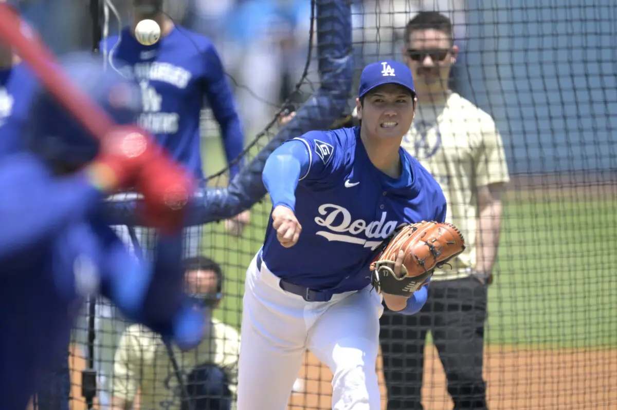 Shohei Ohtani Pitching Update Following Second Live BP for Dodgers
