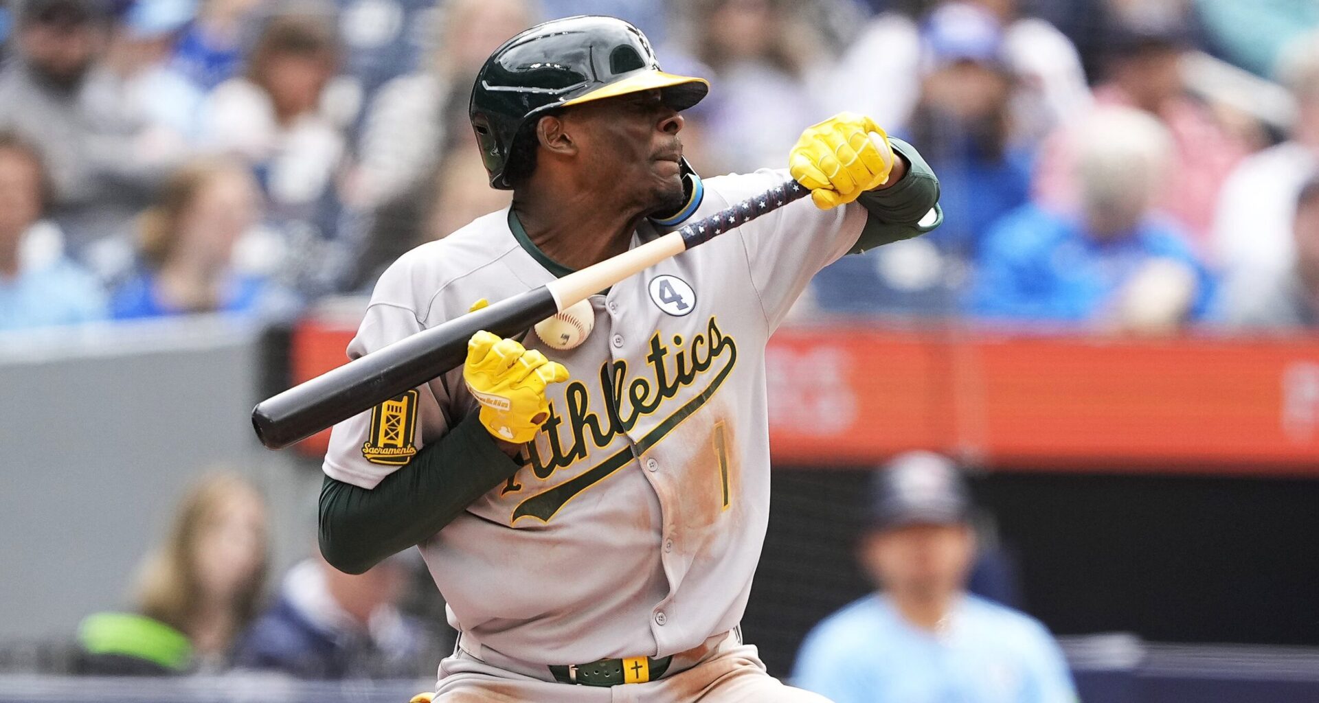 Denzel Clarke Amazes MLB with Gravity-Defying Catch