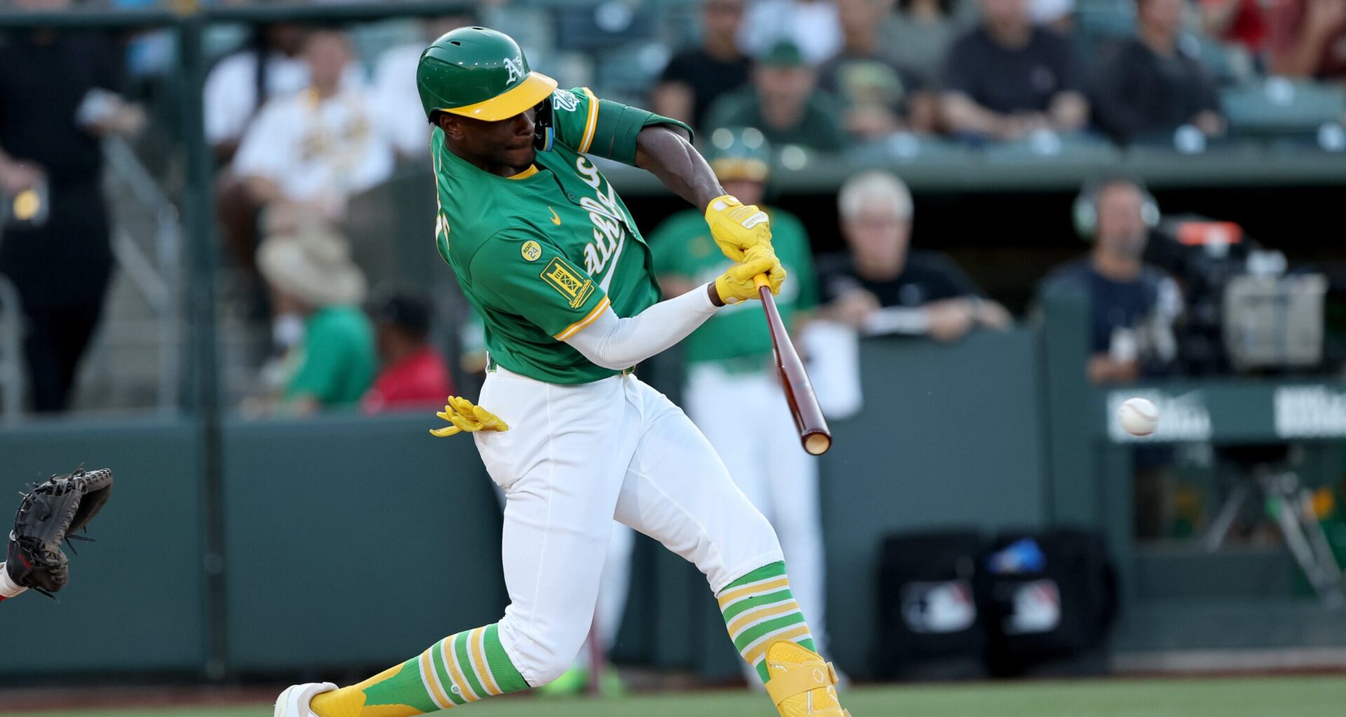 Denzel Clarke Amazes MLB Fans with Gravity-Defying Catch