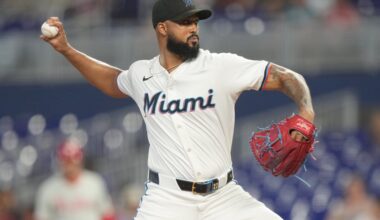 Sandy Alcantara moves into second place on all-time Marlins strikeout list - Marlins