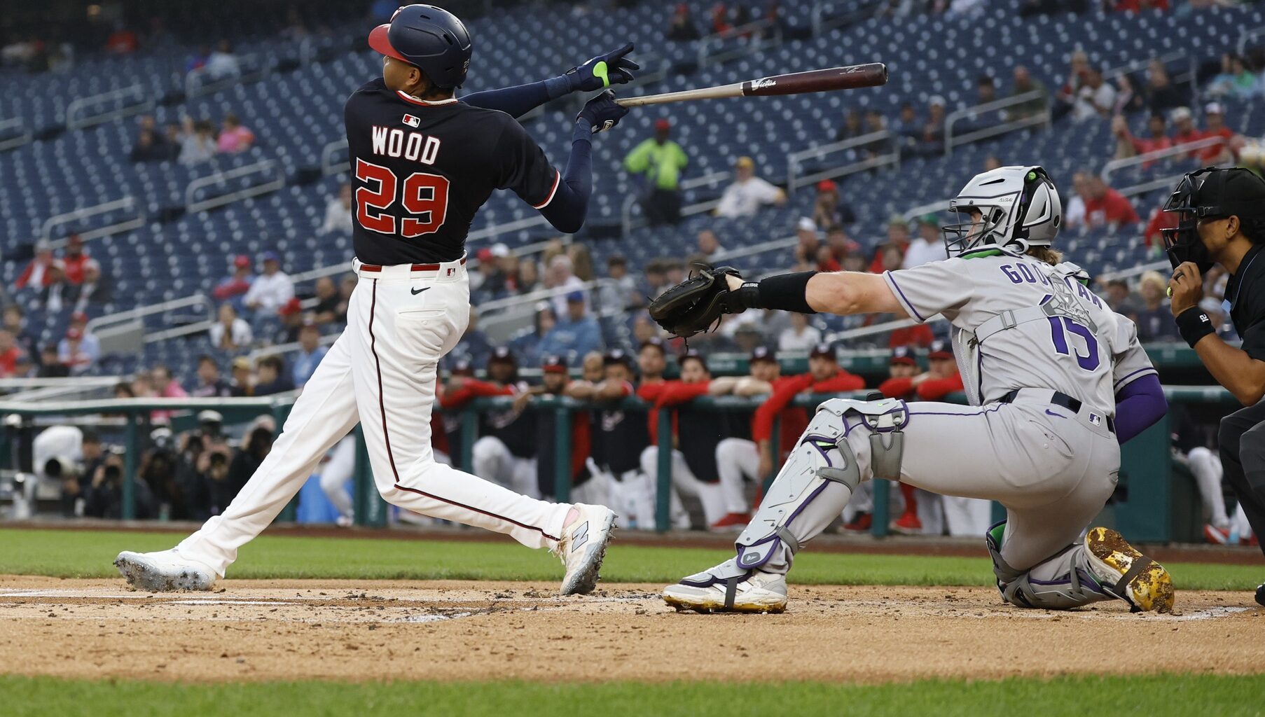James Wood Shines Brightly in Struggling Nationals' MLB Season