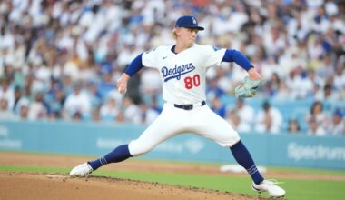 Dodgers Minor Leaguer Has Locker in Clubhouse, Emmet Sheehan Packing His Stuff