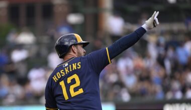 Rhys Hoskins Sparks Trade Rumors as Boston Eyes First Base Boost