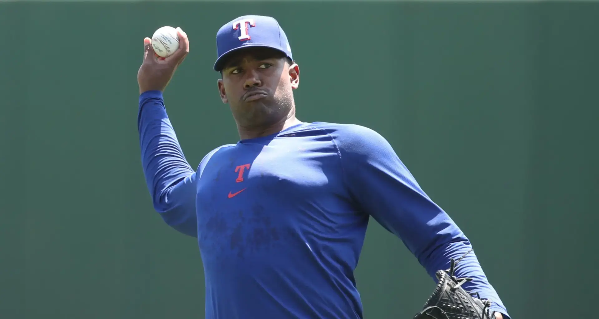 Kumar Rocker shocks fans by drinking bizarre mid-game shot as Texas Rangers rally intensifies