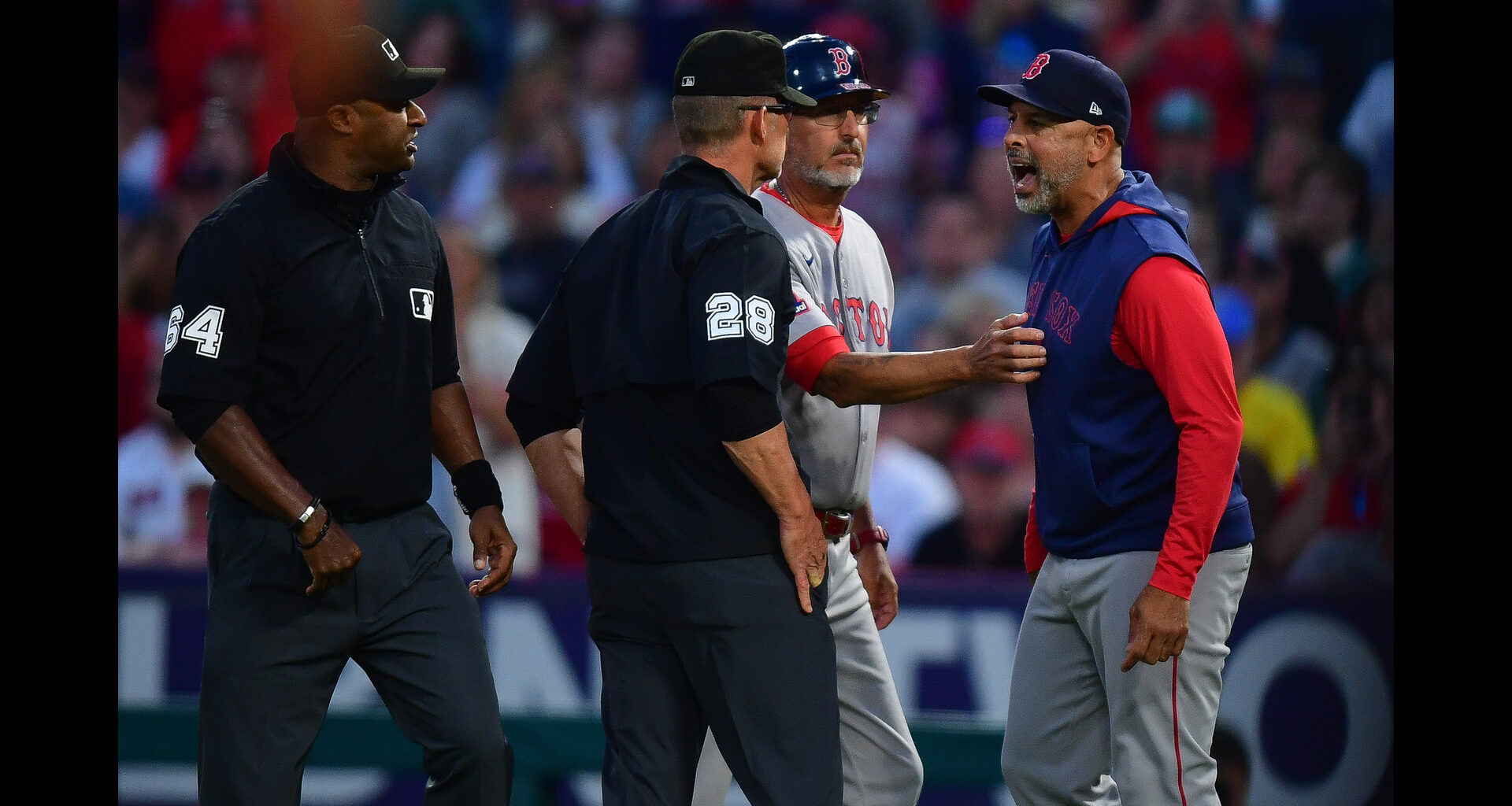Red Sox Manager Alex Cora Explains Second Straight Ejection After Bizarre Double Play