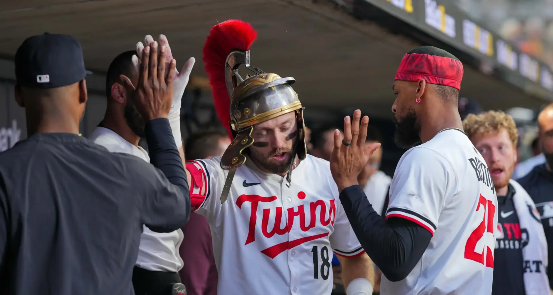Roger Clemens beams with pride as son Kody smashes ninth home run in Twins' victory over Mariners
