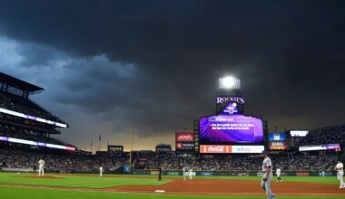 Dodgers, Rockies Announce When Wednesday's Game Will Resume Following Rain Delay
