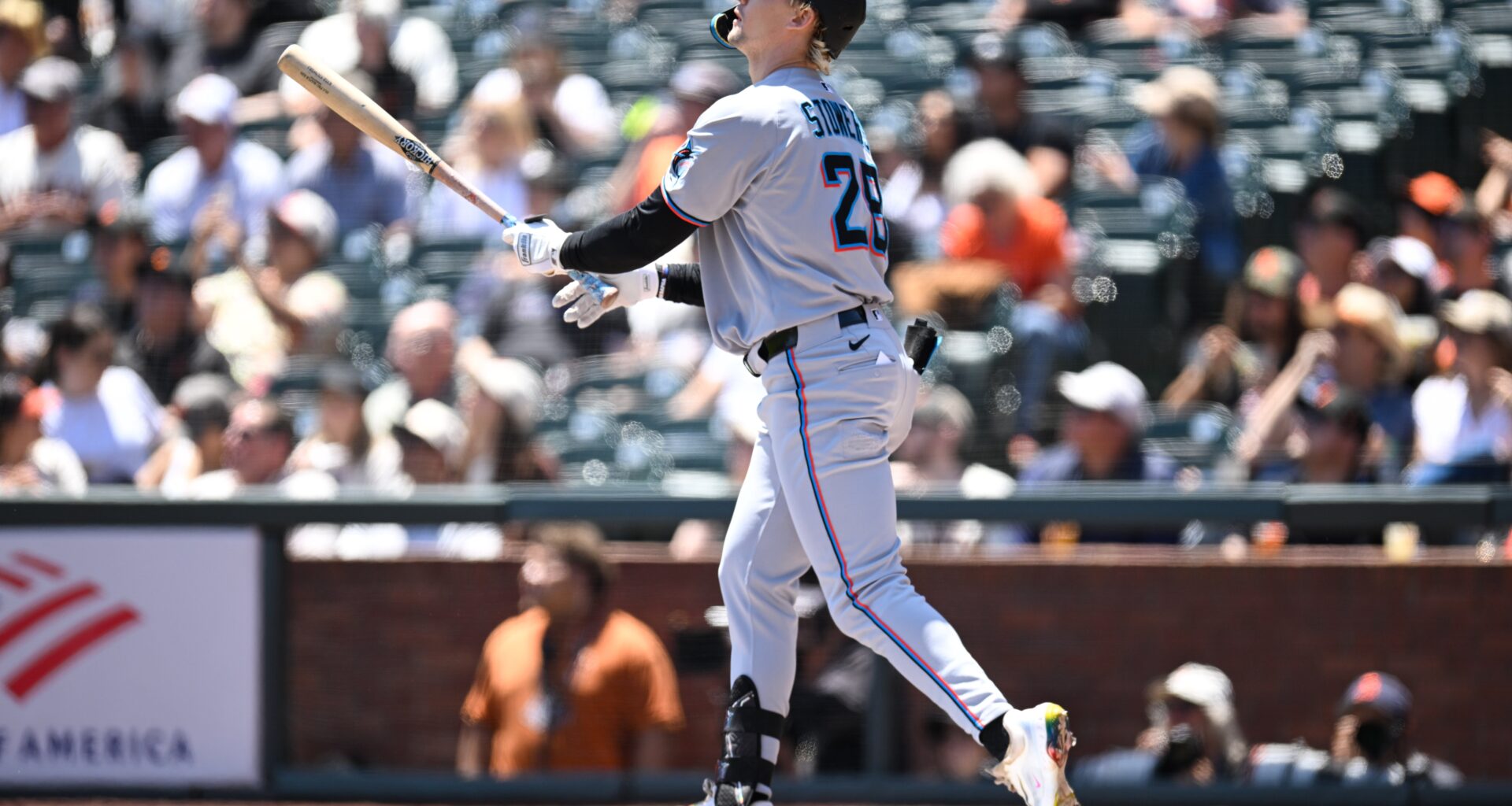 Failed retaliation attempt ignites offense as Marlins score 12, complete sweep - Marlins