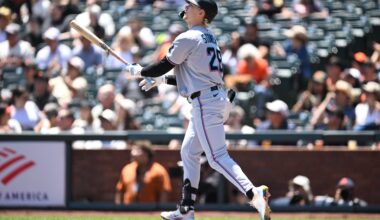 Failed retaliation attempt ignites offense as Marlins score 12, complete sweep - Marlins