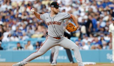 Landen Roupp roughed up early in loss vs. Dodgers – NBC Sports Bay Area & California