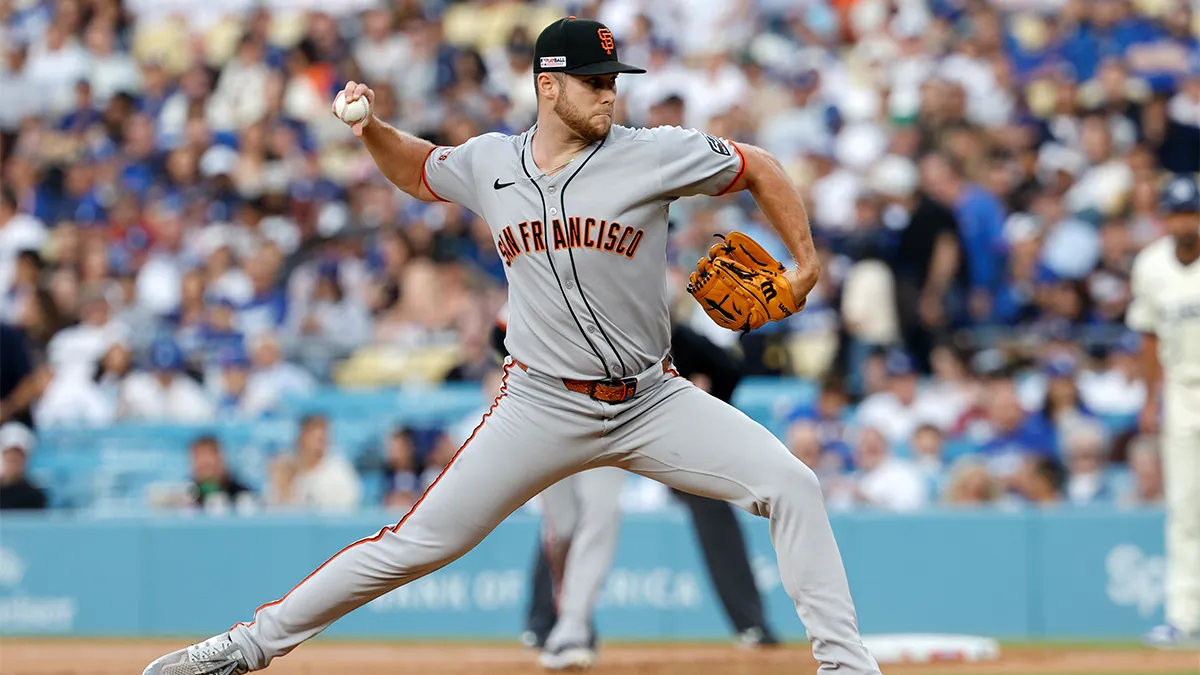 Landen Roupp roughed up early in loss vs. Dodgers – NBC Sports Bay Area & California