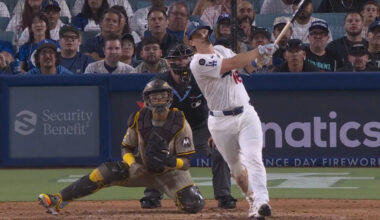 Late rally falls short, Padres drop second straight to Dodgers