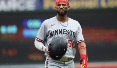 What Willi Castro's Eye Black Meant Doesn't Solely Depend on What He Was Thinking When He Donned It - Twins