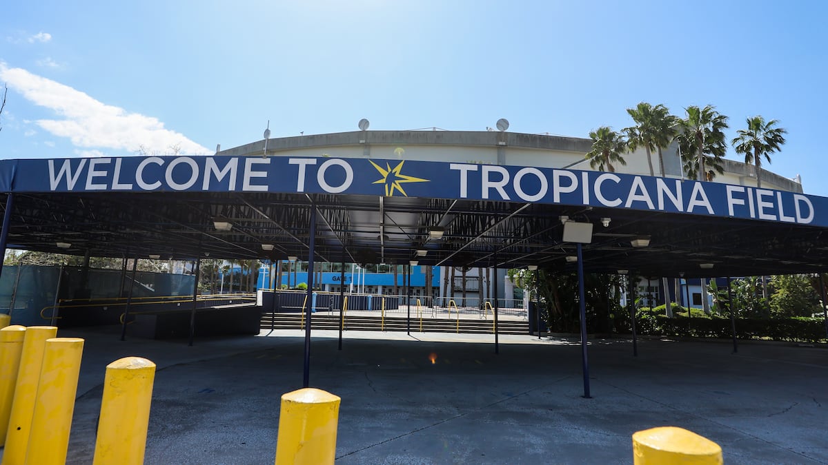 The first step in keeping the Rays in Tampa Bay is a Trop extension