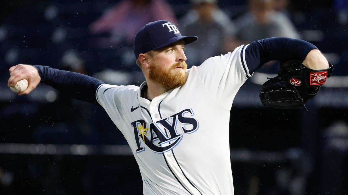 Not even a rain delay can stop Drew Rasmussen and his ‘incredible run’