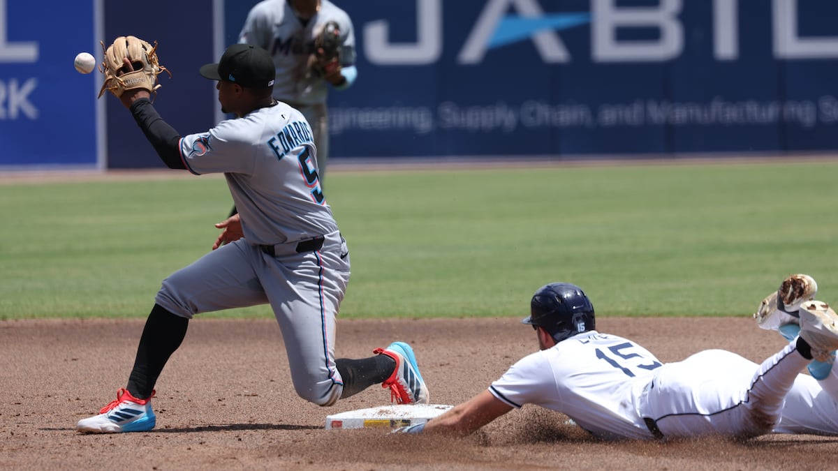 It lacks drama, but Rays edge Marlins on sac fly to take 3-game series