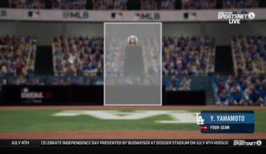 Dodgers, Padres booths react to umpire's big missed call