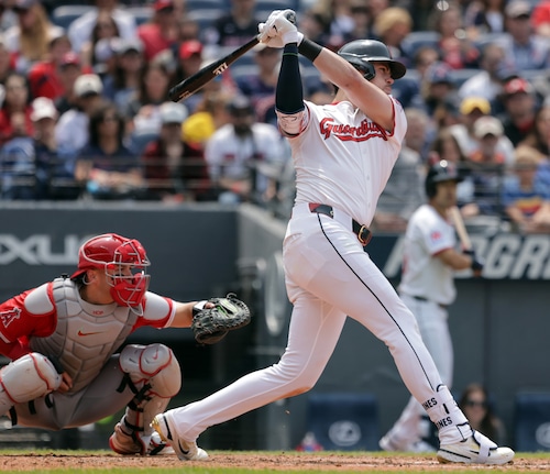 major league baseball action