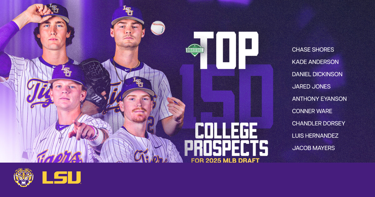 LSU Leads Nation with Nine Players Listed among D1 Baseball Top 150 College Prospects – LSU
