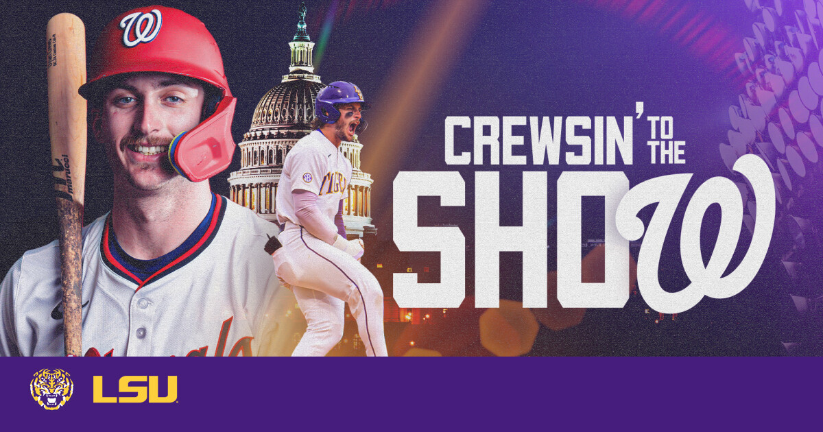 Dylan Crews Promoted to Washington Nationals MLB Roster – LSU