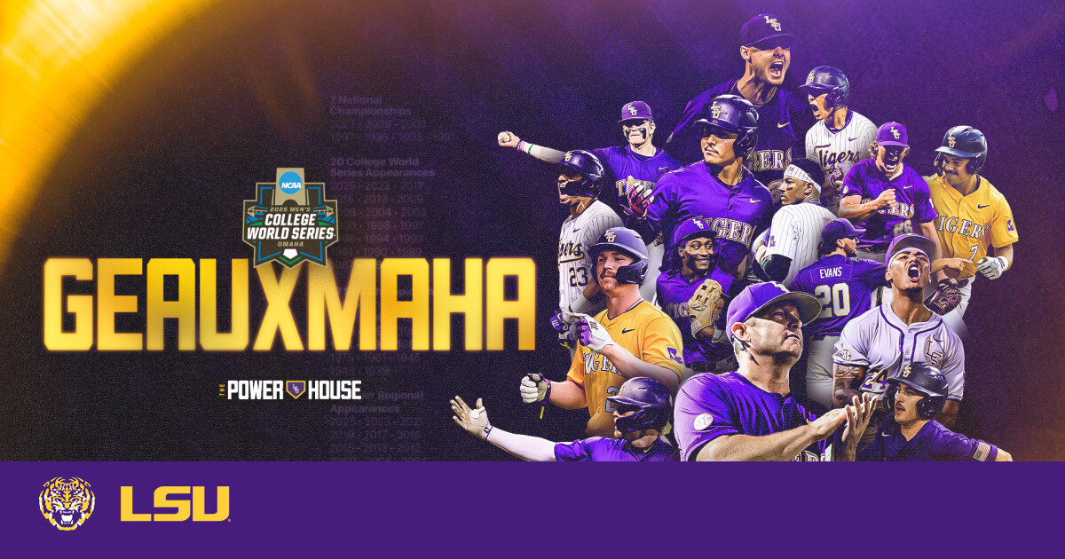 Tigers Defeat West Virginia, 12-5, to Earn 2025 College World Series Berth – LSU