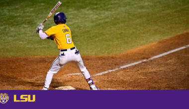 Baseball Falls to Little Rock, 10-4, in NCAA Regional; Game 7 Monday – LSU