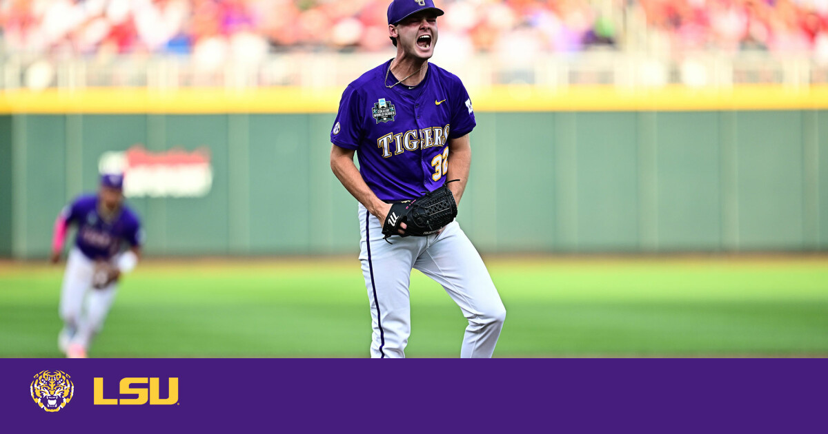 Tigers Defeat Arkansas, 4-1, in CWS Opening Game – LSU