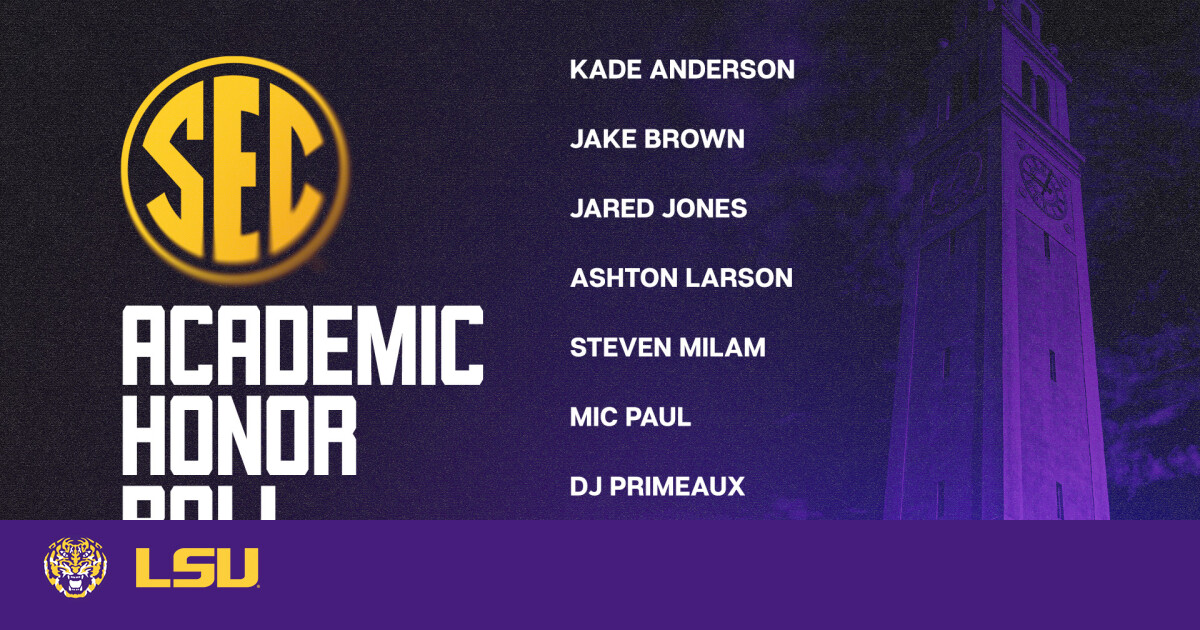 Eight Tigers Named to SEC Baseball Academic Honor Roll – LSU
