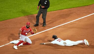 Trout, Adell lead Angels past Red Sox 7-6